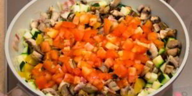 Рецепт рагу с овощами и грибами