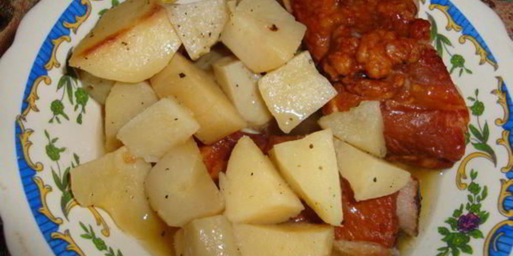 Рецепт мясное рагу со спаржевой фасолью