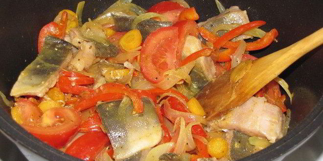 Рецепт рыбное рагу с киноа по-мароккански