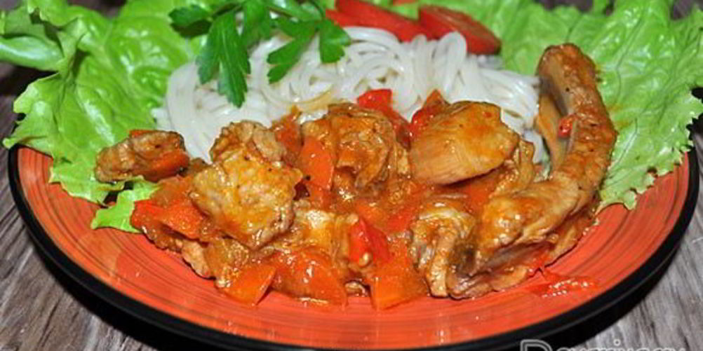 Как приготовить свиное рагу с овощами