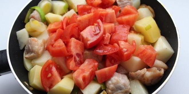 Рецепт тыквы с мясныма рагу