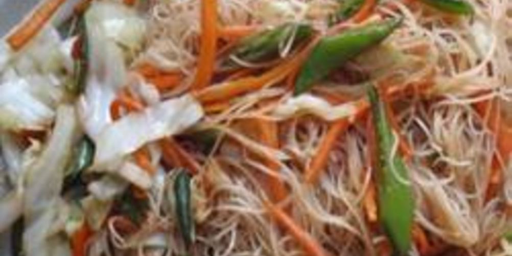 Как приготовить рисовая лапша по-китайски