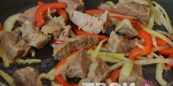 Рецепт рисовая лапша с говядиной