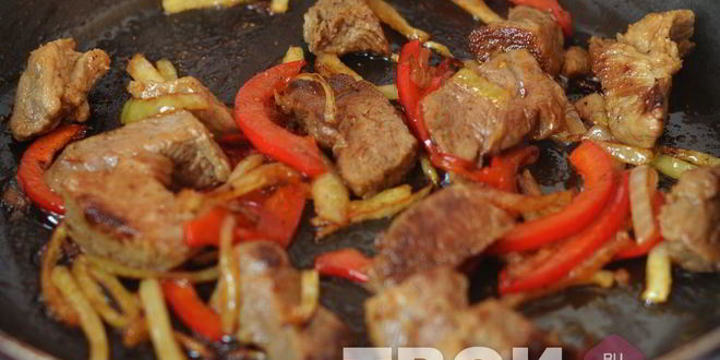 Рецепт рисовая лапша с говядиной