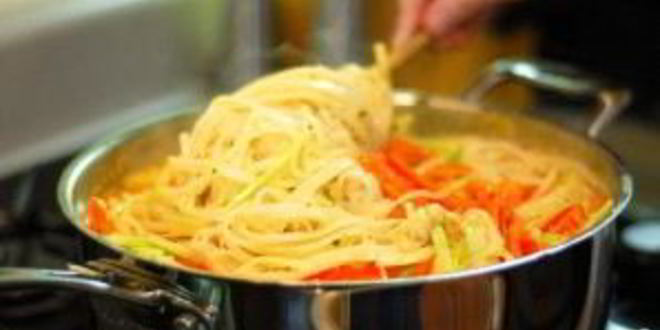 Рецепт рисовая лапша с курицей по-азиатски