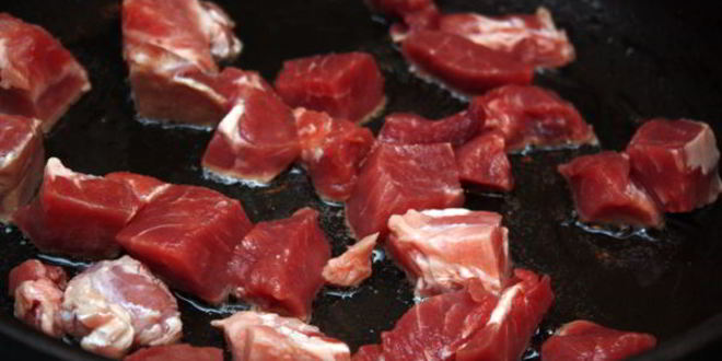 Рецепт рисовая лапша с мясом и креветками