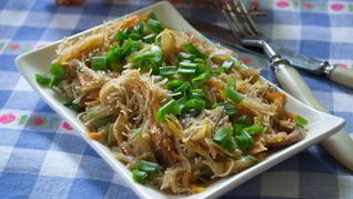 Рецепт Рисовая лапша с овощами