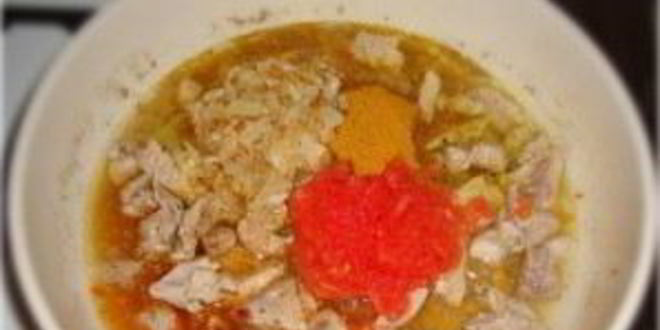 Рецепт рисовая лапша со свининой