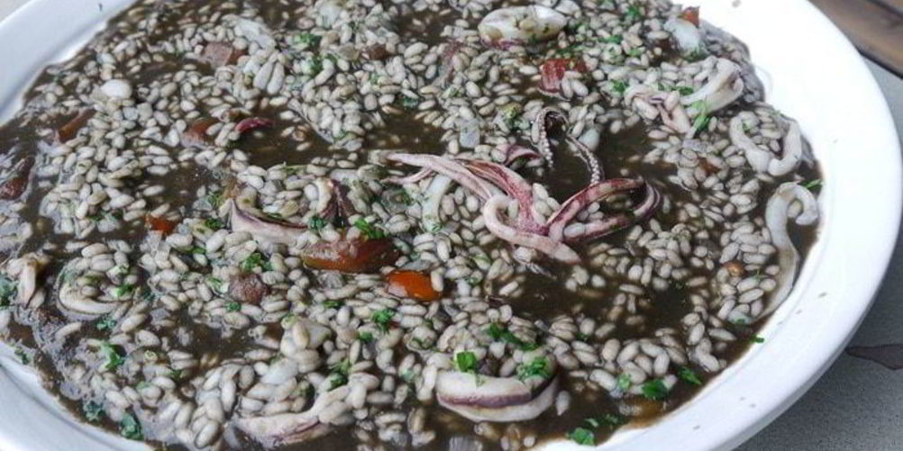 Как приготовить черное ризотто