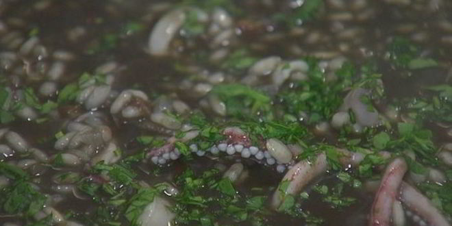 Рецепт черное ризотто