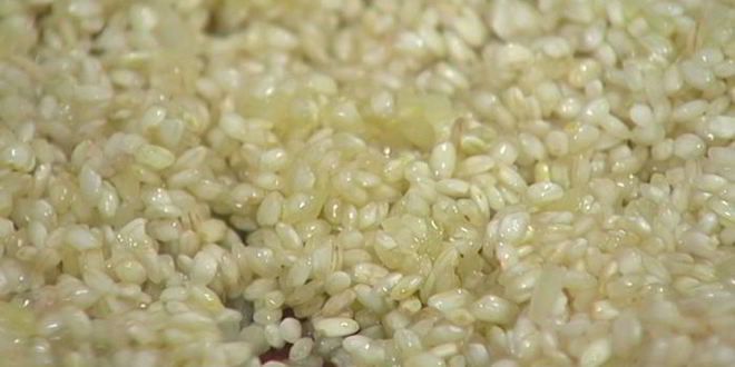 Рецепт черное ризотто