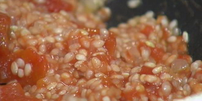 Рецепт черное ризотто