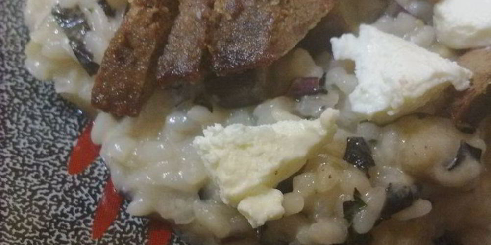 Как приготовить овощное ризотто и печень