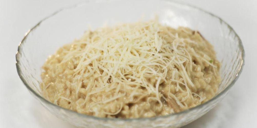 Как приготовить ризотто с белыми грибами