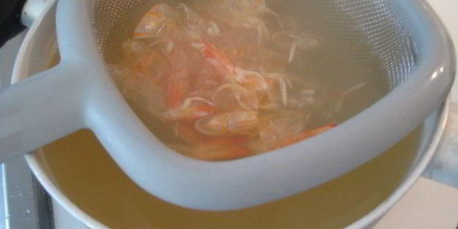 Рецепт ризотто с чернилами каракатицы и креветками