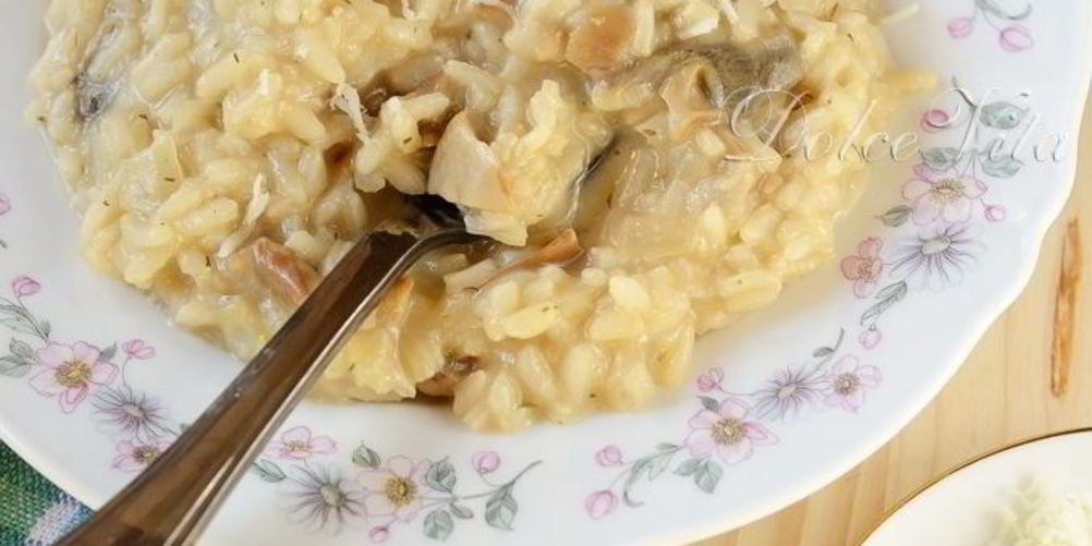 Как приготовить ризотто с грибами