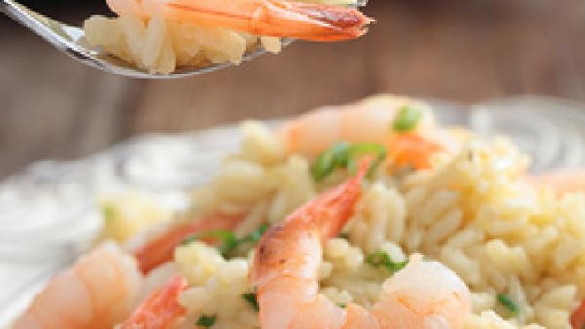 Рецепт Ризотто с креветками