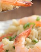 Ризотто с креветками