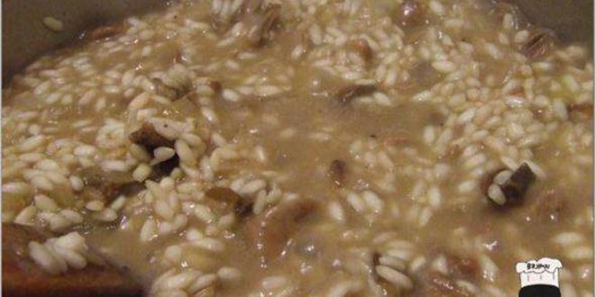 Рецепт ризотто с куриной печенью