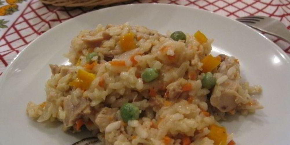 Рецепт ризотто классический с овощами