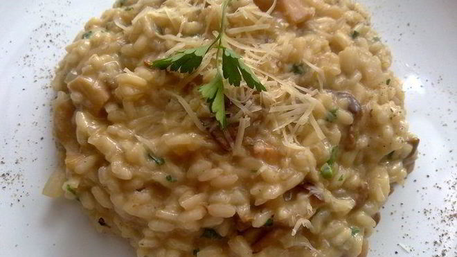 Рецепт Ризотто с лесными грибами