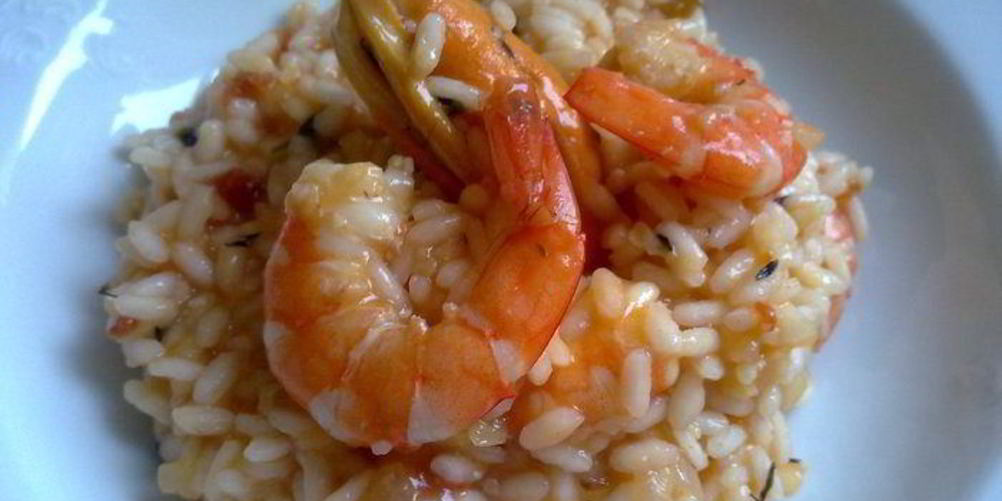 Как приготовить ризотто с мидиями и креветками