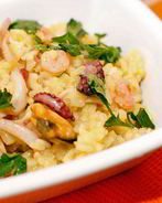 Ризотто с морепродуктами