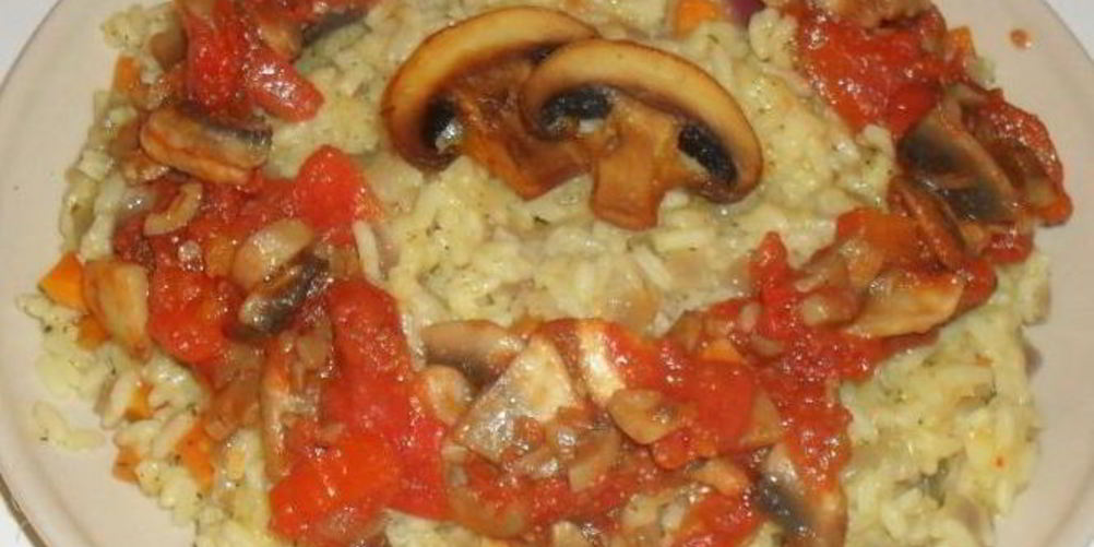 Как приготовить ризотто с шампиньонами и сыром