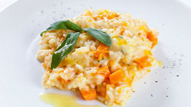 Рецепт Ризотто с тыквой и горгонзолой
