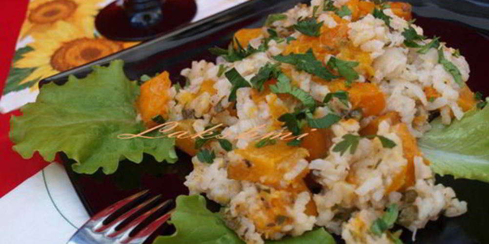 Как приготовить ризотто с тыквой