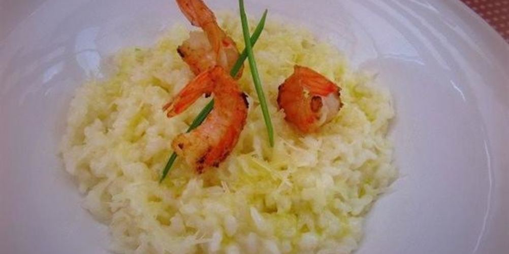 Рецепт ризотто с креветками