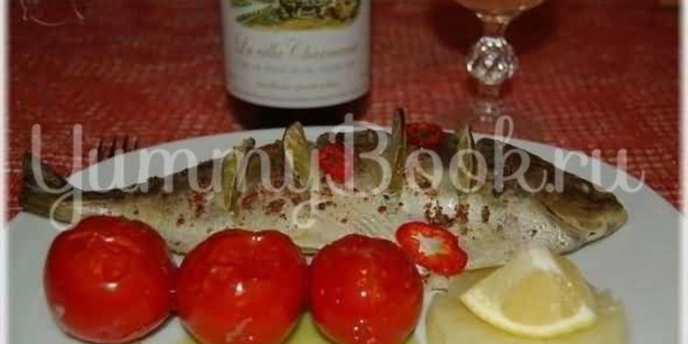 Рецепт угорь со сливочным соусом, тушенный в апельсиновом соке с травами и калиной