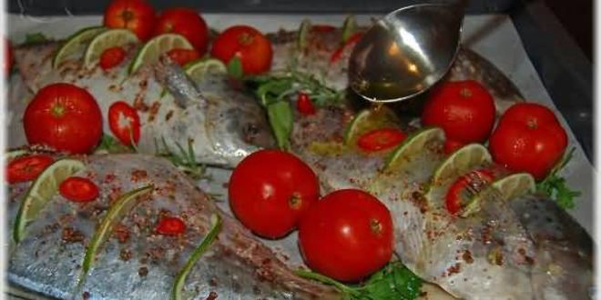 Рецепт дорадо запеченная в духовке с душистыми травами
