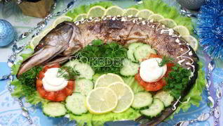 Рецепт Фаршированная щука