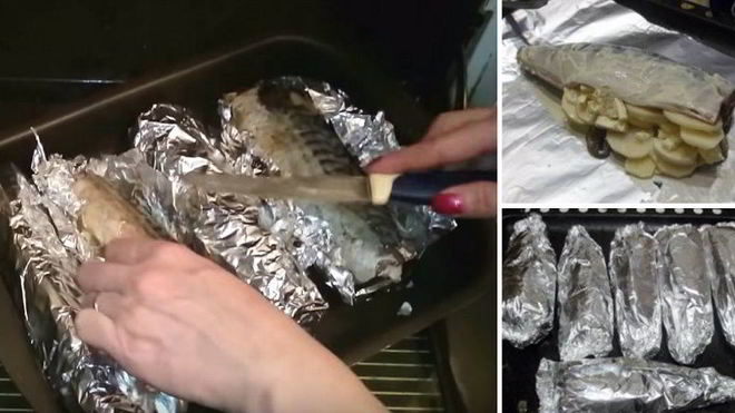 Рецепт Фаршированная скумбрия