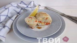 Рецепт Фаршированный кальмар