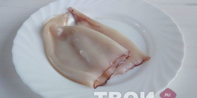 Рецепт фаршированный кальмар