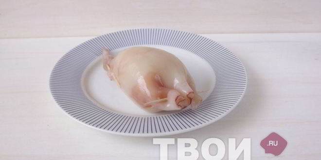 Рецепт фаршированный кальмар