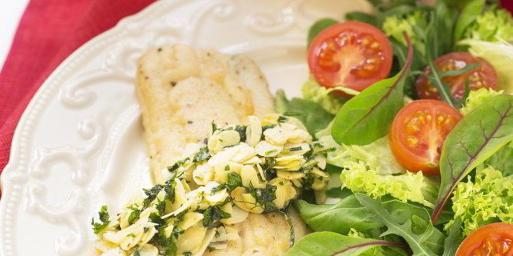 Как приготовить форель амандин