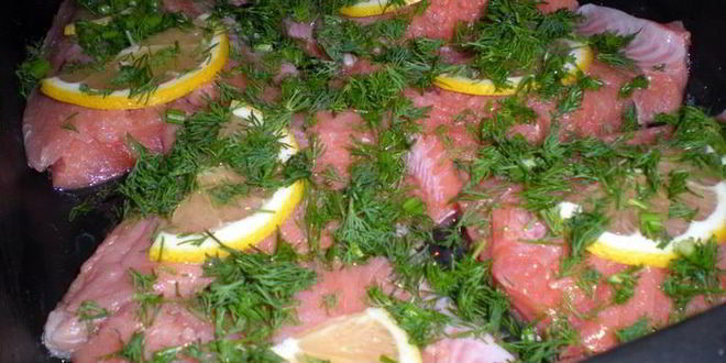 Рецепт горбуша запеченая