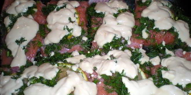 Рецепт горбуша запеченая