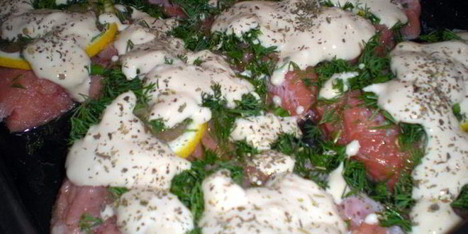 Рецепт горбуша запеченая