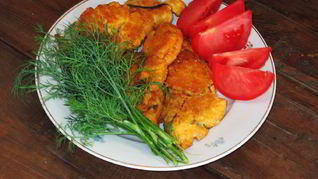 Рецепт Икра щуки жареная