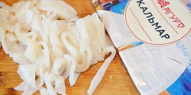 Рецепт кальмары по-китайски