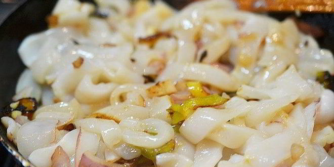 Рецепт кальмары по-китайски
