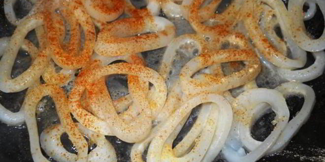 Рецепт кальмары тушеные с овощами