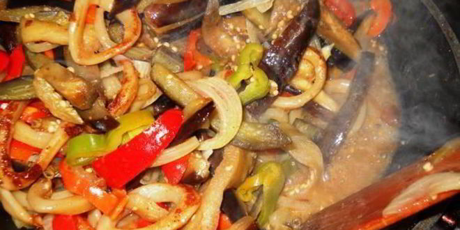 Рецепт кальмары тушеные с овощами