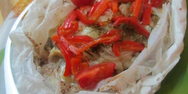 Рецепт камбала, запеченная в пергаменте