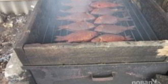 Рецепт карась горячего копчения