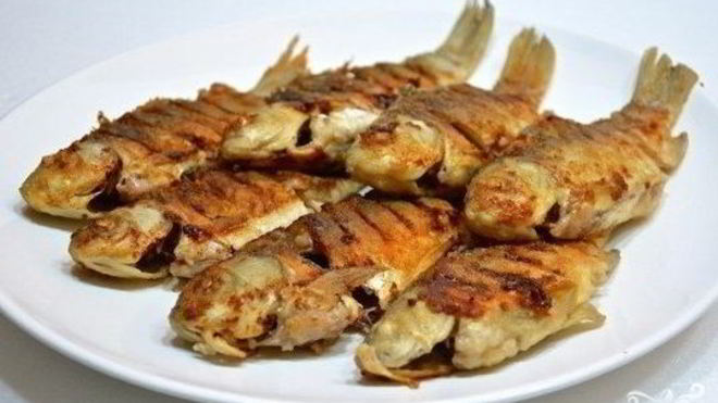 Рецепт Карась жареный
